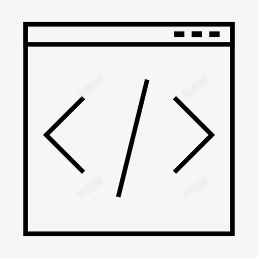 自定义编码代码javascript图标svg_新图网 https://ixintu.com javascript 代码 搜索引擎优化图标 编程 网页 自定义编码