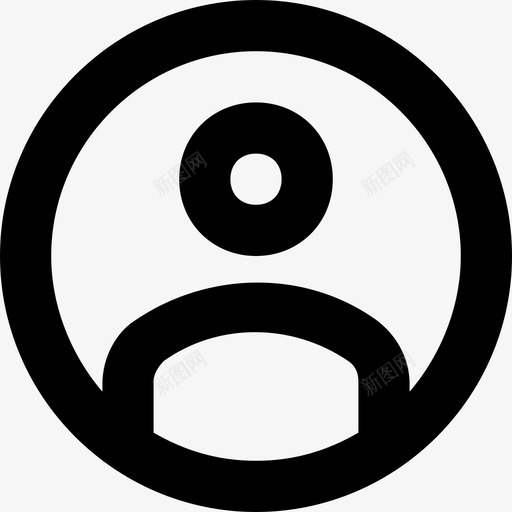 个人资料头像图像图标svg_新图网 https://ixintu.com 一套线要素图标 个人资料 个人资料图片 图像 头像 用户