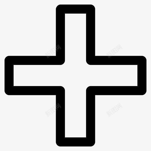 再加上再加上符号图标svg_新图网 https://ixintu.com 再加上 再加上符号