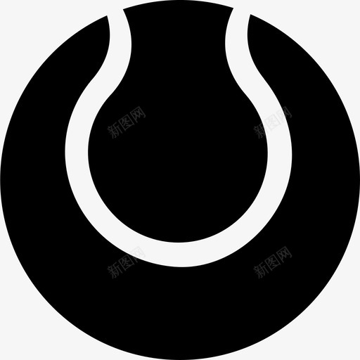 网球球游戏图标svg_新图网 https://ixintu.com 游戏 球 网球 运动