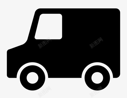 送货卡车汽车旅行图标svg_新图网 https://ixintu.com 旅行 汽车 车辆 送货卡车