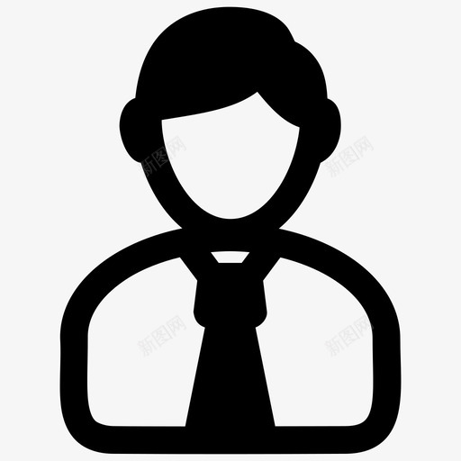 老师化身男人图标svg_新图网 https://ixintu.com 化身 导师 男人 老师 职业