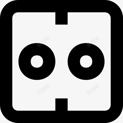 插座电源插座壁挂式插座图标svg_新图网 https://ixintu.com 壁挂式插座 插座 电源插座 线路基本图标1套