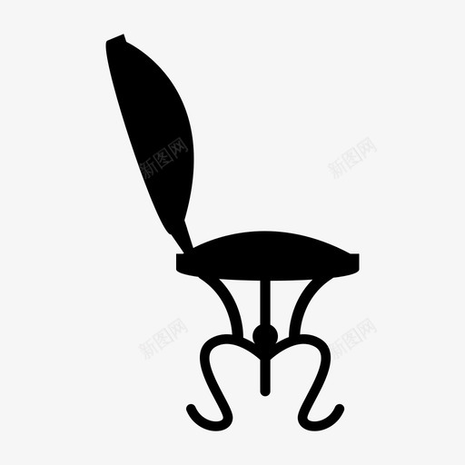 花园椅家具户外椅图标svg_新图网 https://ixintu.com 家具 座椅 户外椅 花园椅