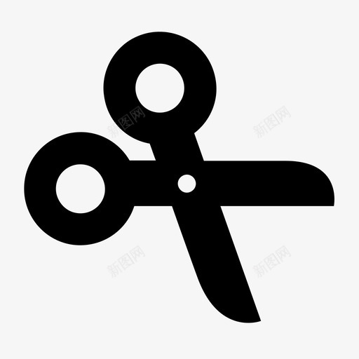 剪刀夹子优惠券图标svg_新图网 https://ixintu.com 优惠券 剪 剪刀 夹子