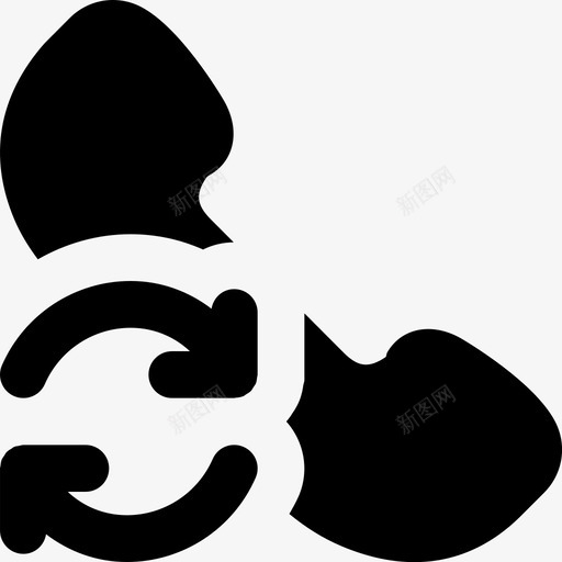 同步电话通信交互图标svg_新图网 https://ixintu.com smashicons交互mdsolid 交互 同步电话 电话呼叫 界面 通信