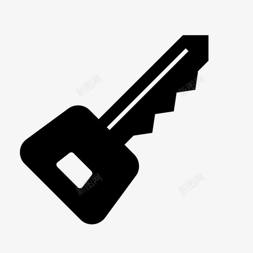 钥匙密码登录图标svg_新图网 https://ixintu.com 密码 登录 通行证 钥匙