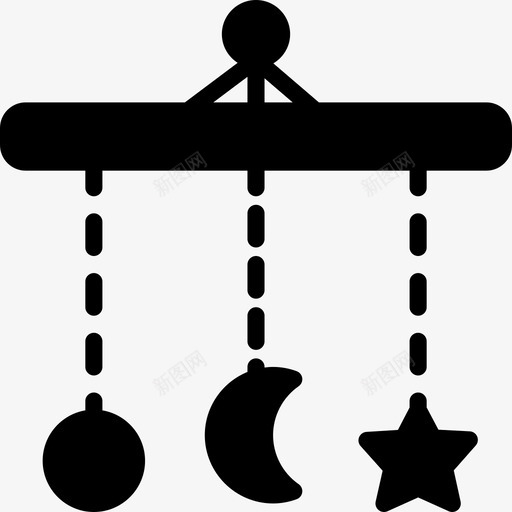 婴儿移动电话儿童撞车图标svg_新图网 https://ixintu.com 儿童 婴儿移动电话 撞车 玩具 睡觉 粉碎图标婴儿2固体