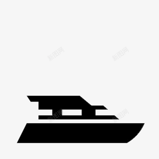 游艇船汽车图标svg_新图网 https://ixintu.com 汽车 游艇 船 速度