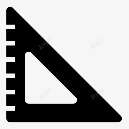定格尺图标svg_新图网 https://ixintu.com 定格 尺