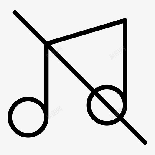 音乐关闭错误静音图标svg_新图网 https://ixintu.com 否 声音音乐大纲 错误 静音 音乐关闭