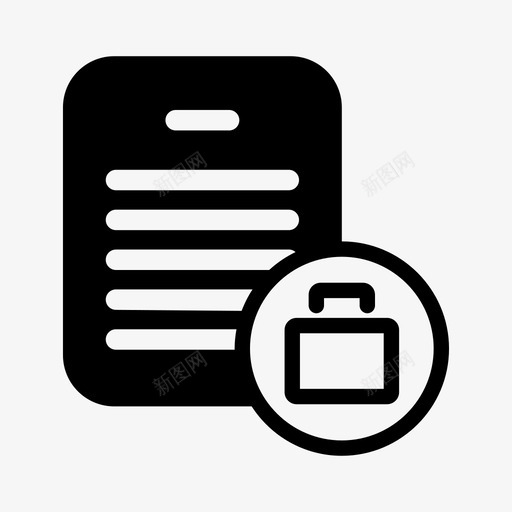 商务文件办公室清单办公室报告图标svg_新图网 https://ixintu.com 办公室报告 办公室清单 商务文件 工作文件 纸质文件