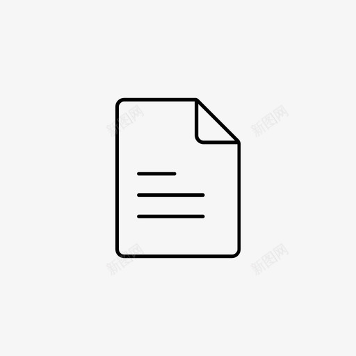 页码作业新页图标svg_新图网 https://ixintu.com 作业 报告 新页 注释 论文 页码