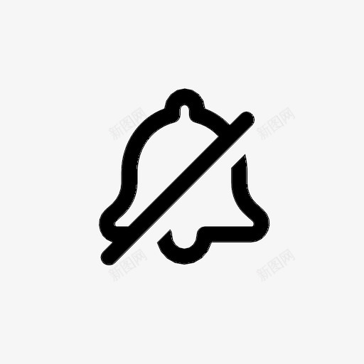 关闭通知音乐静音图标svg_新图网 https://ixintu.com 关闭声音 关闭通知 静音 音乐