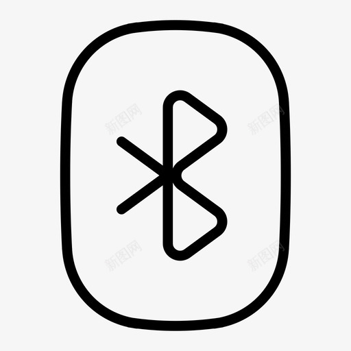 蓝牙数据设备图标svg_新图网 https://ixintu.com 共享 数据 无线 网络服务器概述 蓝牙 设备