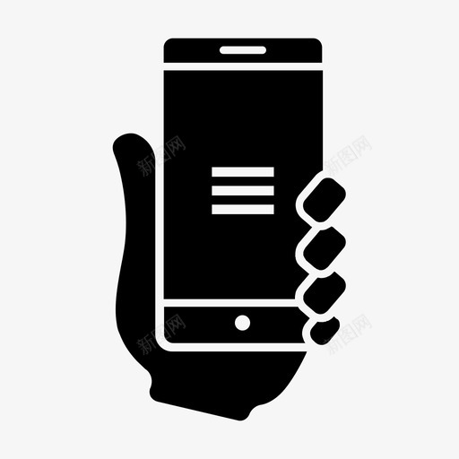 智能手机菜单移动可用性图标svg_新图网 https://ixintu.com 可用性 智能手机可用性 智能手机菜单 用户 移动