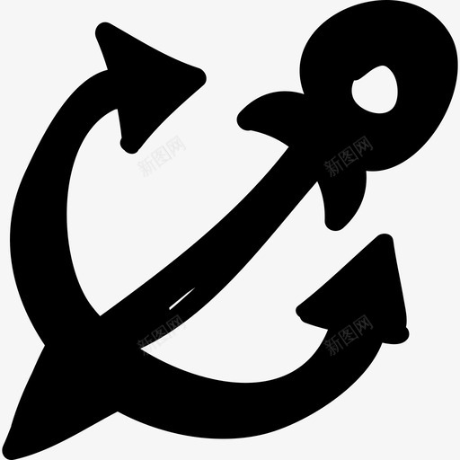 锚导航工具界面手工制作图标svg_新图网 https://ixintu.com 手工制作 界面 锚导航工具