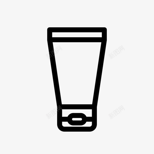 护手霜美容化妆品图标svg_新图网 https://ixintu.com 化妆品 护手霜 护肤品 美容 美容化妆品