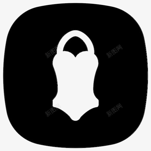 泳衣衣服游泳运动员图标svg_新图网 https://ixintu.com 女士 泳衣 游泳运动员 衣服