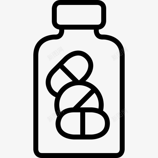 药物维生素图标svg_新图网 https://ixintu.com 维生素 药物