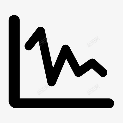 图表下降业务减少图标svg_新图网 https://ixintu.com 不受欢迎 业务 减少 图表下降 报告