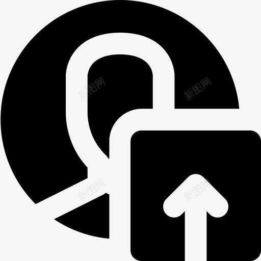 上传配置文件通信交互图标svg_新图网 https://ixintu.com smashicons交互mdsolid 上传配置文件 交互 界面 通信