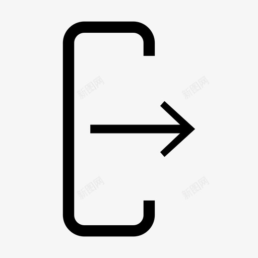 注销退出报告管理图标svg_新图网 https://ixintu.com 报告管理 注销 退出