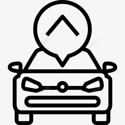 更高的悬挂汽车调校图标svg_新图网 https://ixintu.com 向上 大众的调教生活 更高的悬挂 汽车 调校