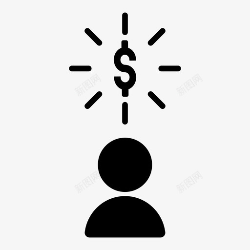 商业理念投资者金钱图标svg_新图网 https://ixintu.com 商业理念 投资者 金钱
