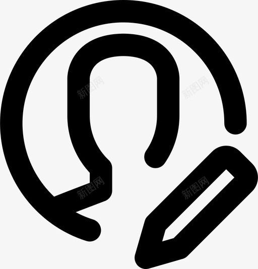 编辑配置文件通信交互图标svg_新图网 https://ixintu.com smashicons交互md大纲 交互 界面 编辑配置文件 通信