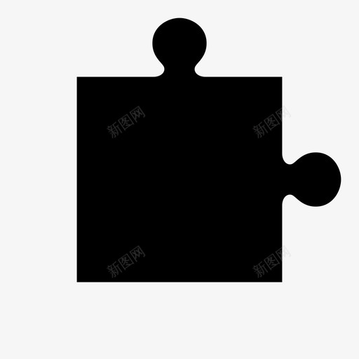 拼图块连接模块图标svg_新图网 https://ixintu.com 拼图块 拼图拼图块 模块 连接 零件