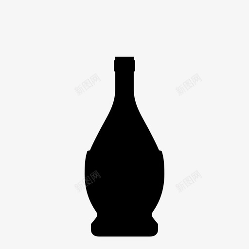 失败瓶品尝葡萄酒图标svg_新图网 https://ixintu.com 品尝 基安蒂 失败瓶 葡萄酒