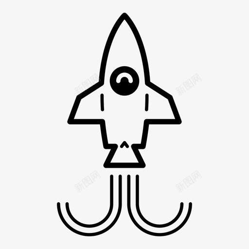 宇宙飞船导弹火箭图标svg_新图网 https://ixintu.com 太空火箭 宇宙飞船 导弹 火箭 火箭发射