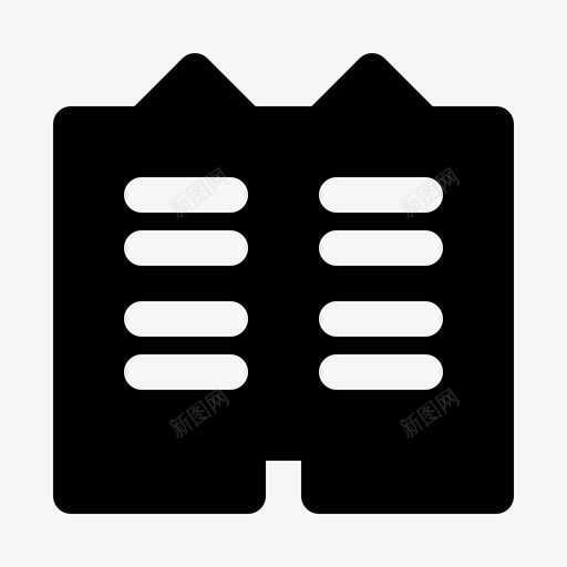 建筑城市位置图标svg_新图网 https://ixintu.com 位置 地图 城市 城镇 建筑