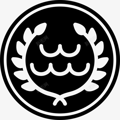 游泳奖运动胜利图标svg_新图网 https://ixintu.com 优胜者 水 游泳奖 美味体育奖雕文 胜利 运动