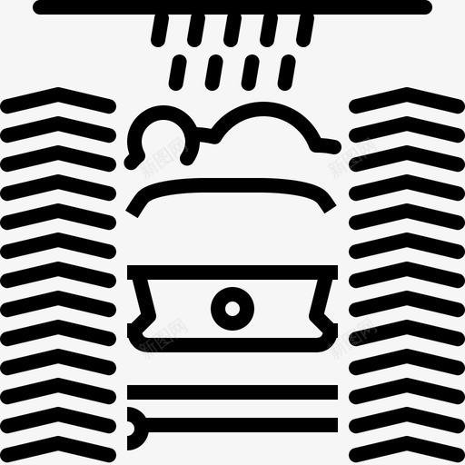 洗车保养清洁图标svg_新图网 https://ixintu.com 保养 大众 大众生活 洗车 清洁