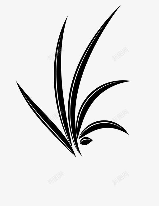 阔叶草花园叶子图标svg_新图网 https://ixintu.com 叶子 植物 花园 藤蔓 阔叶草