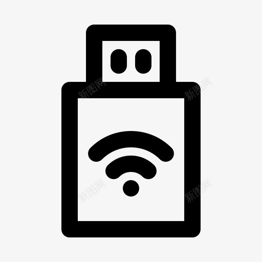 wifi加密狗消费电子产品设备图标svg_新图网 https://ixintu.com wifi加密狗 消费电子产品 电子设备 硬件 设备