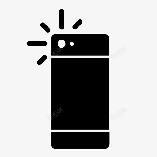 智能手机闪光灯图像照片图标svg_新图网 https://ixintu.com 图像 快照 手机照片 智能手机闪光灯 照片