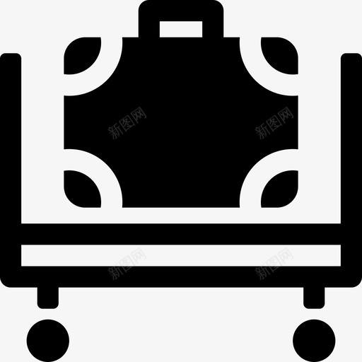 服务生酒店行李图标svg_新图网 https://ixintu.com 接待 旅游 服务 服务生 行李 酒店 酒店大楼