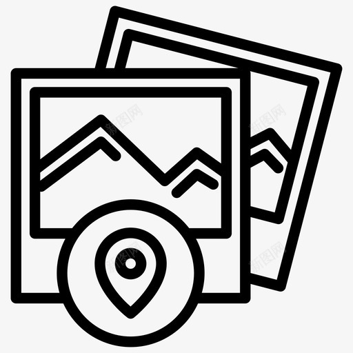 画廊位置图像景观图标svg_新图网 https://ixintu.com 图像 摄影 景观 画廊位置