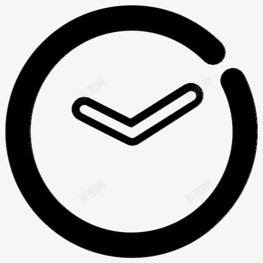 时钟持续时间历史图标svg_新图网 https://ixintu.com 历史 持续时间 时钟 时间