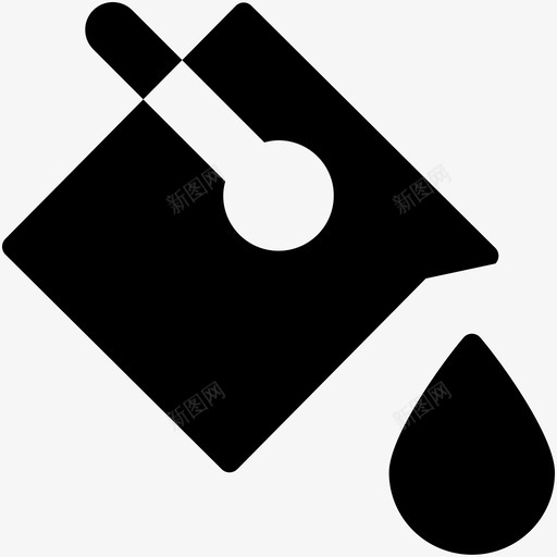 桶油漆桶水图标svg_新图网 https://ixintu.com 桶 水 水桶 油漆桶 网页和用户界面字体图标