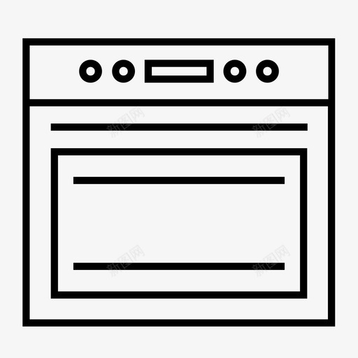 上下加热烘焙微波炉图标svg_新图网 https://ixintu.com 上下加热 微波炉 烘焙 烤箱设置