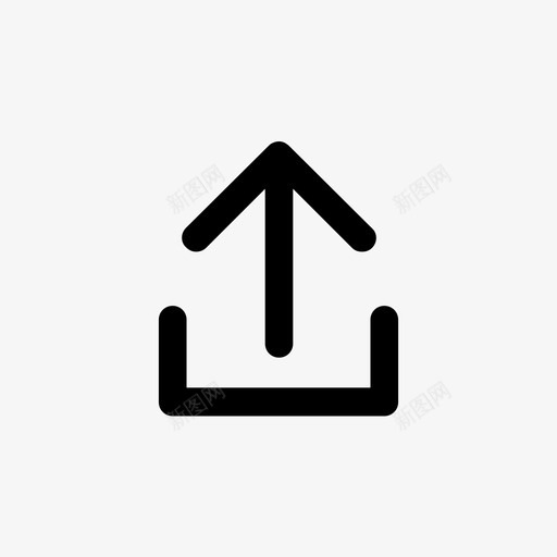 上传提交上箭头图标svg_新图网 https://ixintu.com 上传 上箭头 提交
