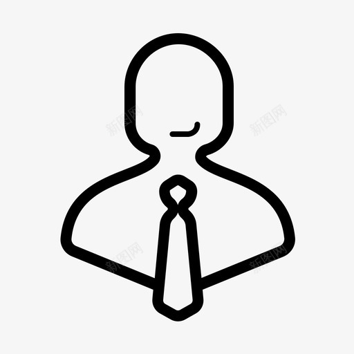 商务人士工作人员商业图标工具包svg_新图网 https://ixintu.com 商业图标工具包 商务人士 工作人员