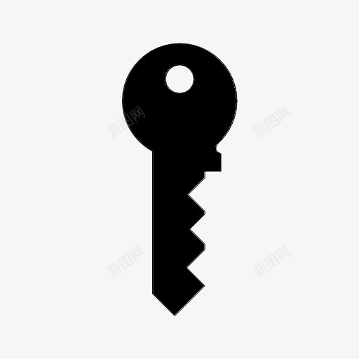 密钥锁定保护图标svg_新图网 https://ixintu.com 保护 安全 密钥 用户和用户设置标志符号 锁定