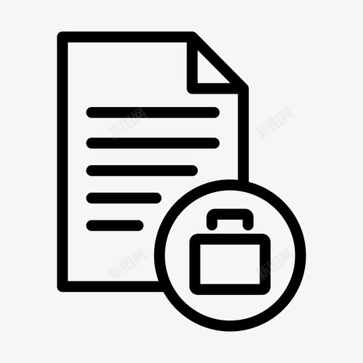 商务文件办公室清单办公室报告图标svg_新图网 https://ixintu.com 办公室报告 办公室清单 商务文件 工作文件 纸质文件