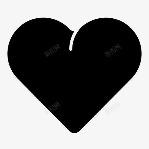 爱感觉心图标svg_新图网 https://ixintu.com 喜欢 器官 心 感觉 温暖 爱 爱的心