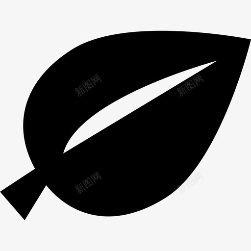 叶生态自然图标svg_新图网 https://ixintu.com 叶 植物 生态 网络元素 自然
